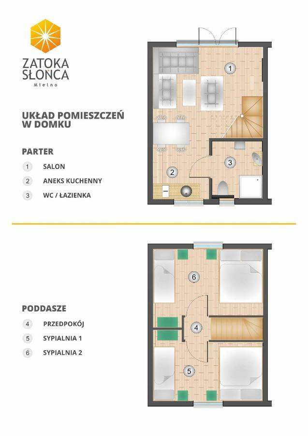 Zatoka Slonca - Domki Z Basenem, Wifi I Parking W Cenie! Großmöllen Exterior foto